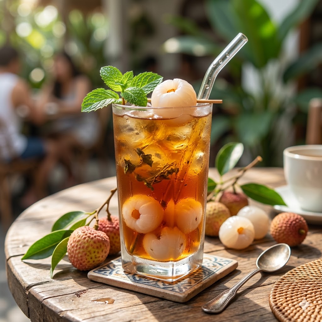 Lychee Tea Kedai Locale